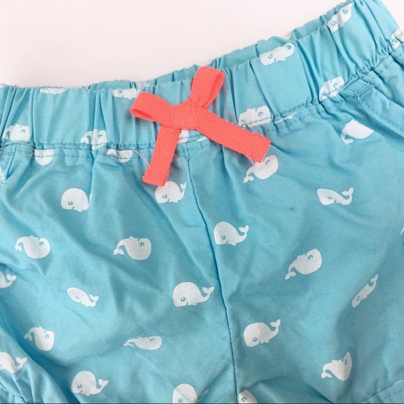 EUC Carter’s Blue Whale Print Shorts - 9m - Picture 3 of 5